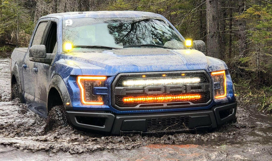 2017-2020 Ford Raptor Gen 2 Dual 40s Light Bars