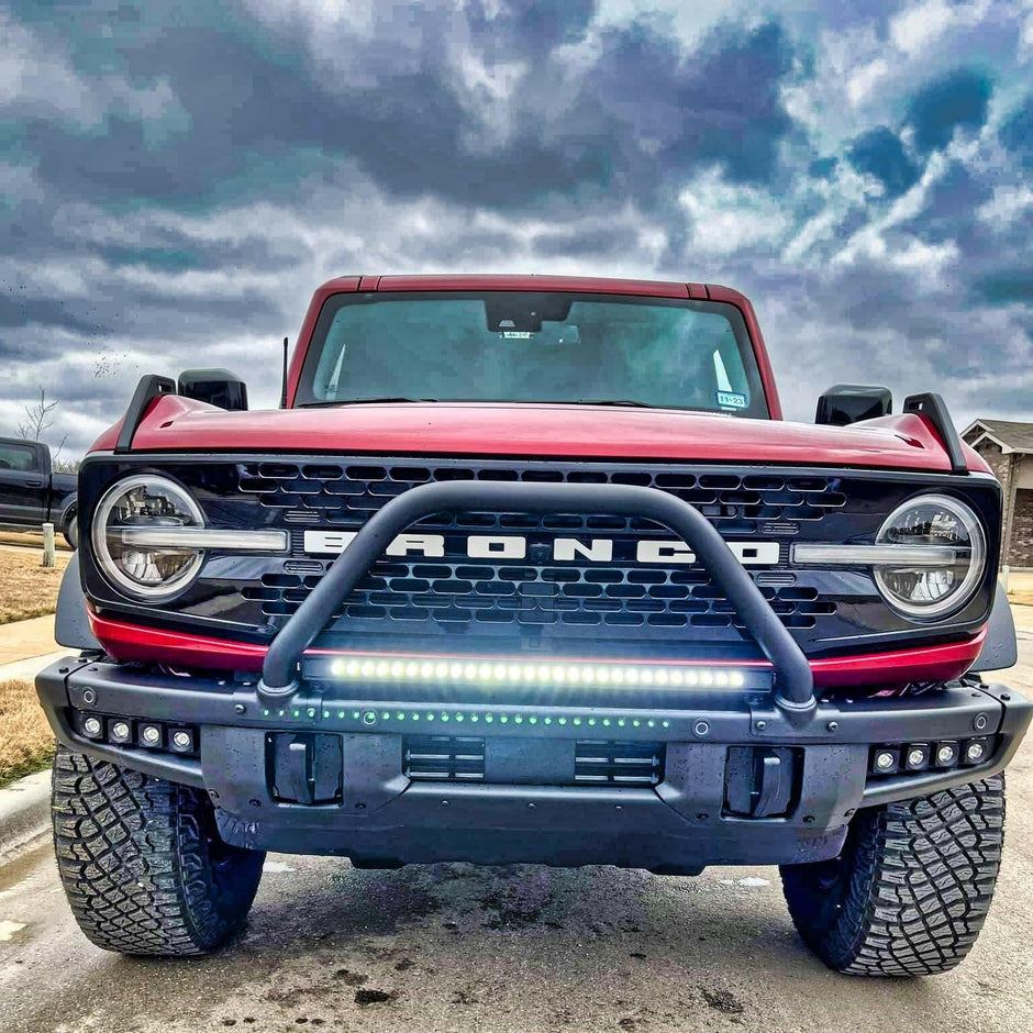 2021+ Ford Bronco Modular Bumper 30in Light Bar