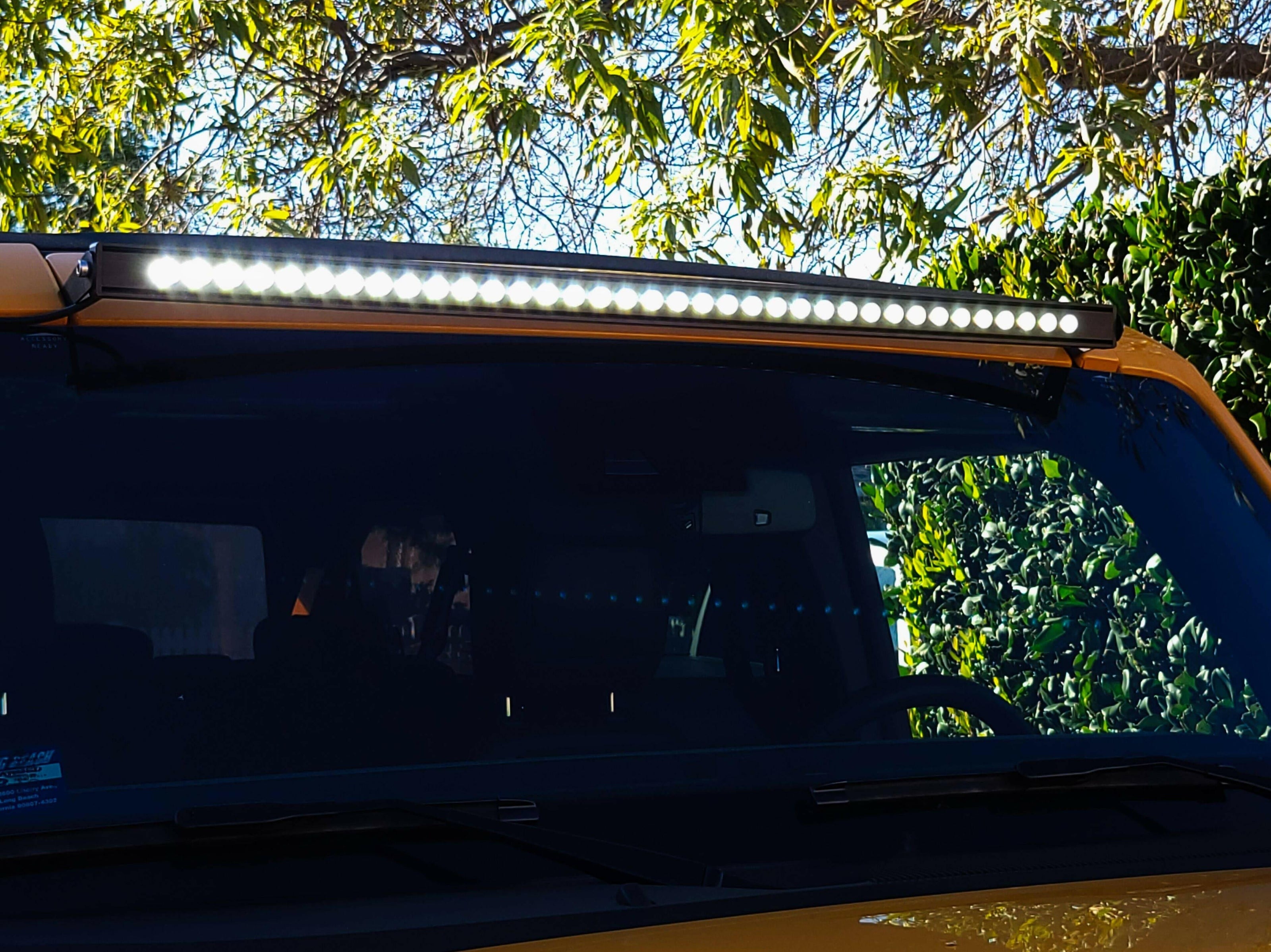 2021+ Ford Bronco 40in Roof Mount Light Bar - Slim