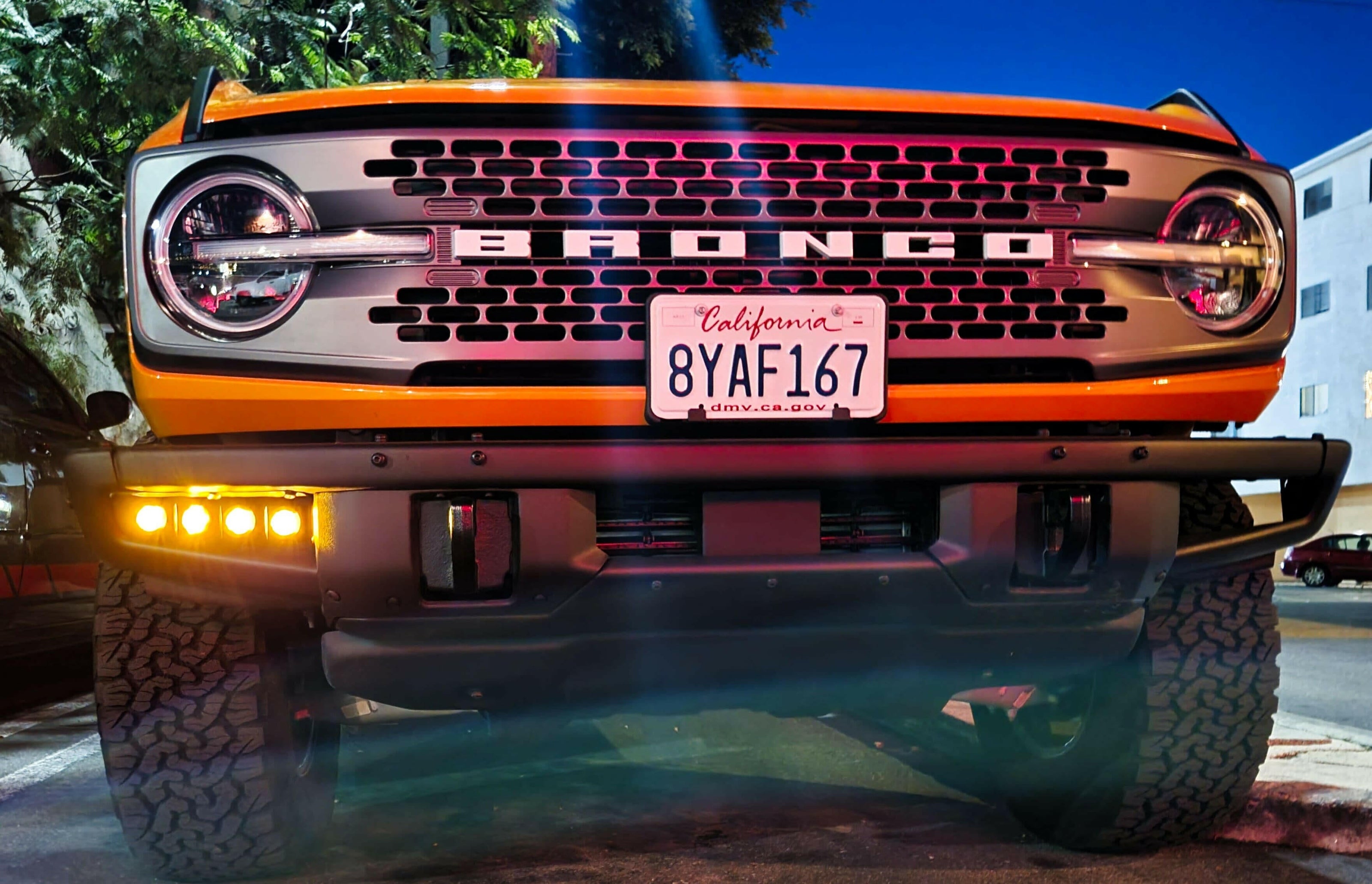 2021+ Ford Bronco Modular Bumper Dual Function Fog Light Kit