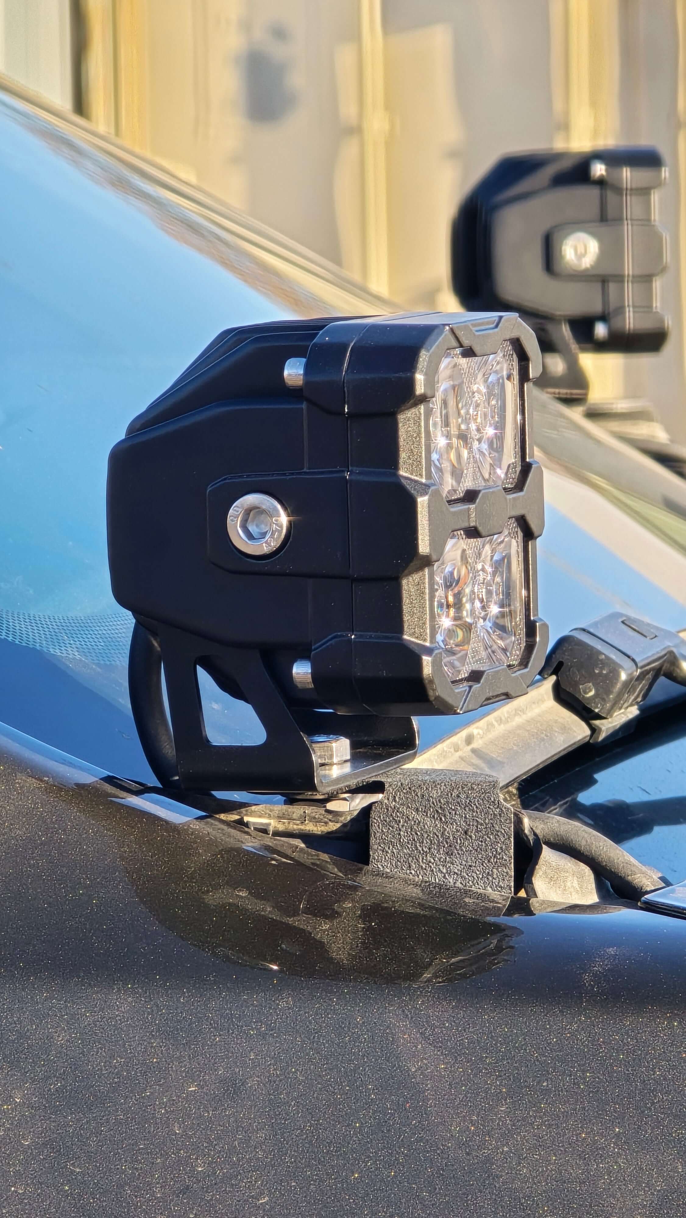 2024+ Ford Ranger Raptor Hood Mount/Ditch Lights - PRO