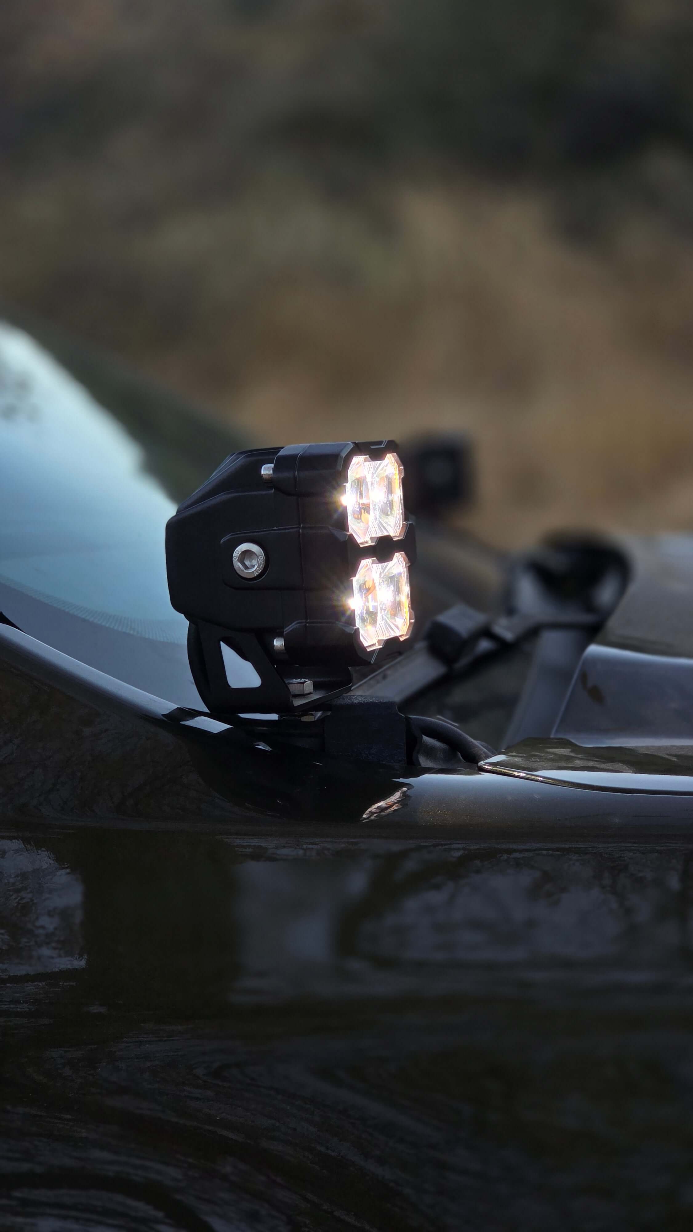 2024+ Ford Ranger Raptor Hood Mount/Ditch Lights - PRO