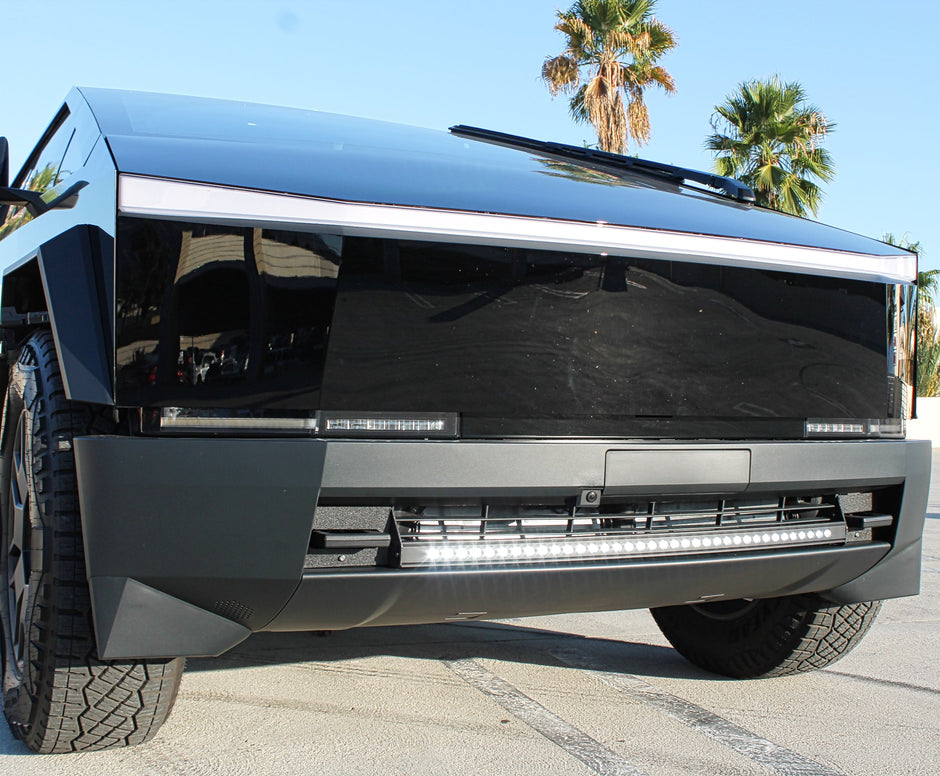 Tesla Cybertruck - Curved 40in Light Bar - Slim