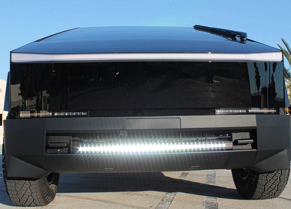 Tesla Cybertruck - Curved 40in Light Bar - Slim