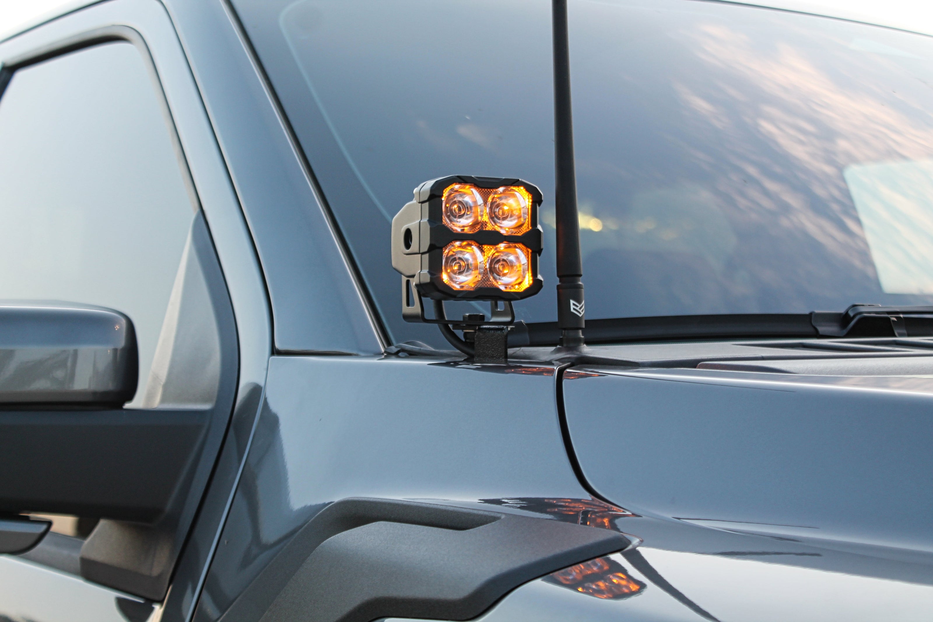 2024+ Ford Raptor Gen 3 Refresh Hood Mount/Ditch Lights - PRO