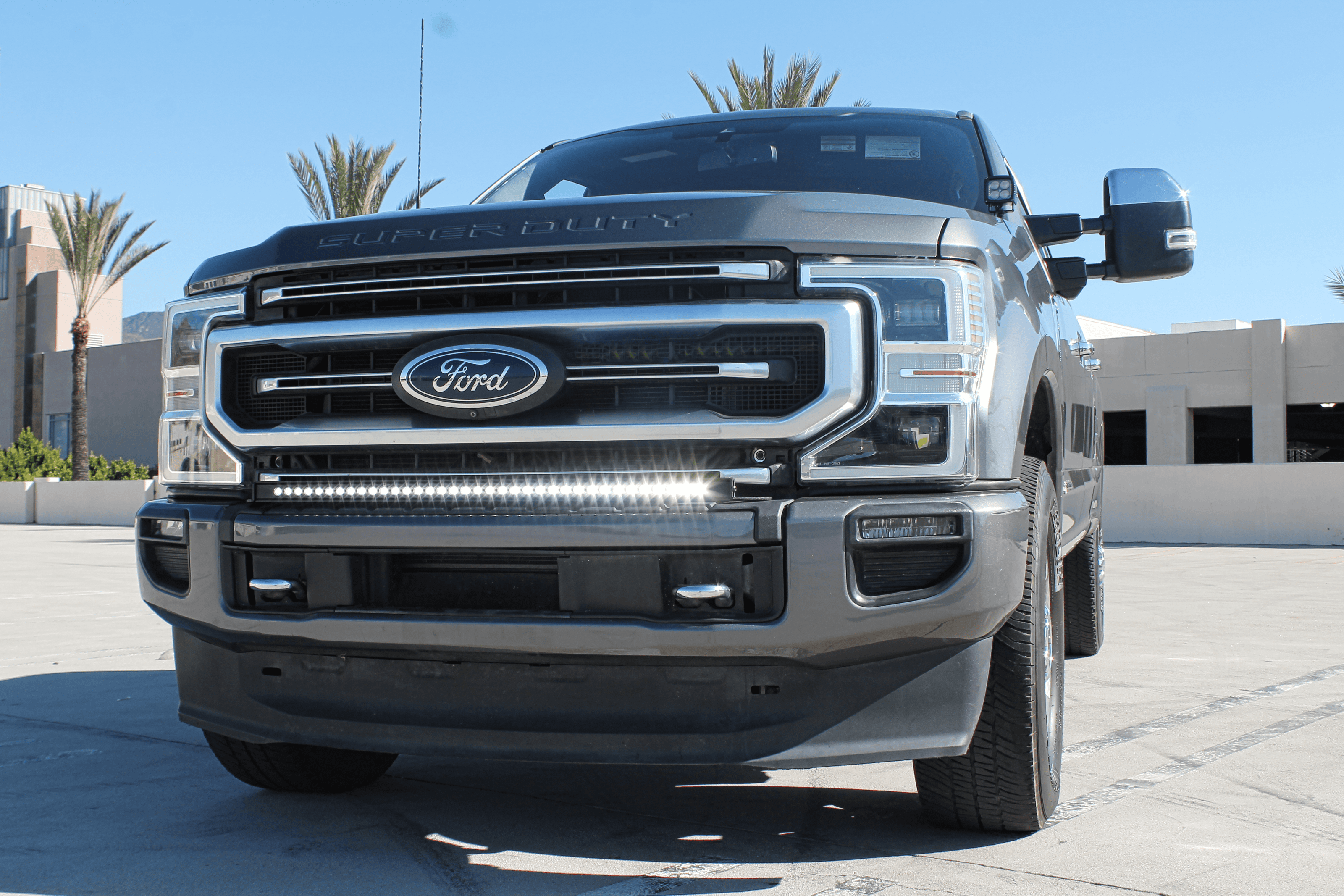 2020-2022 Ford Super Duty F250/F350/F450 40in Light Bar - Slim