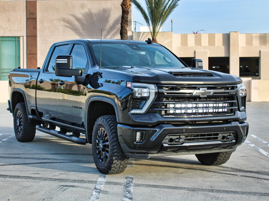 2020+ Chevrolet Silverado 2500/3500HD Dual 40s Light Bars - PRO