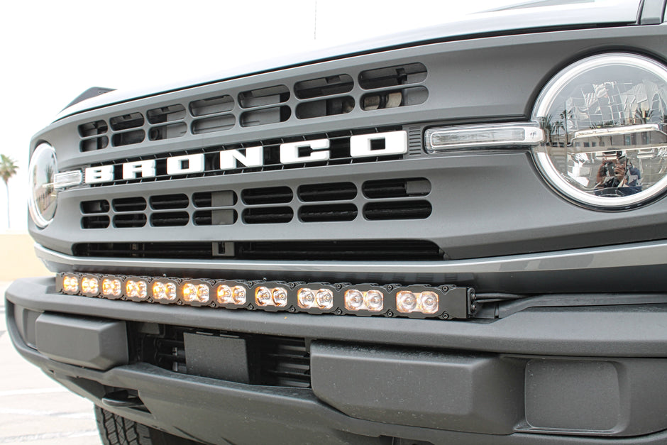 2021+ Ford Bronco Standard Bumper 40in Light Bar - PRO