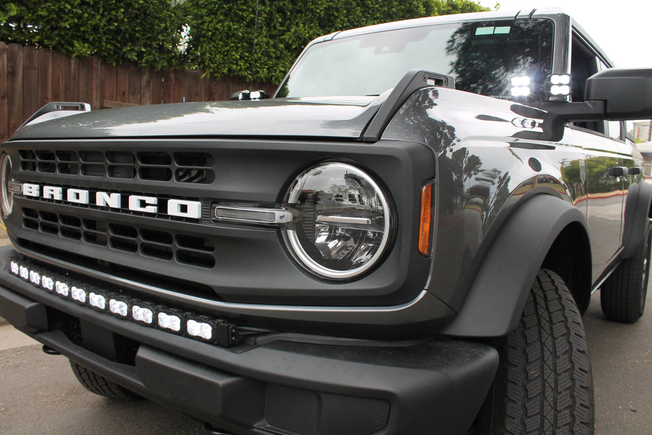 2021+ Ford Bronco Standard Bumper 40in Light Bar - PRO