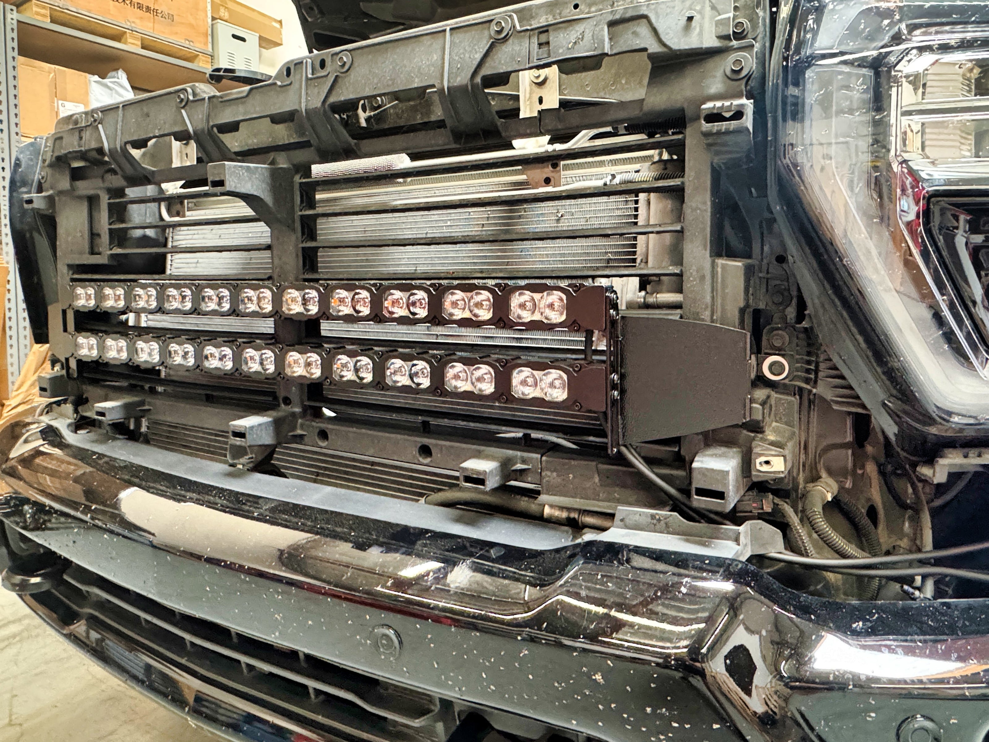 2020+ Chevrolet Silverado 2500/3500HD Dual 40s Light Bars - PRO