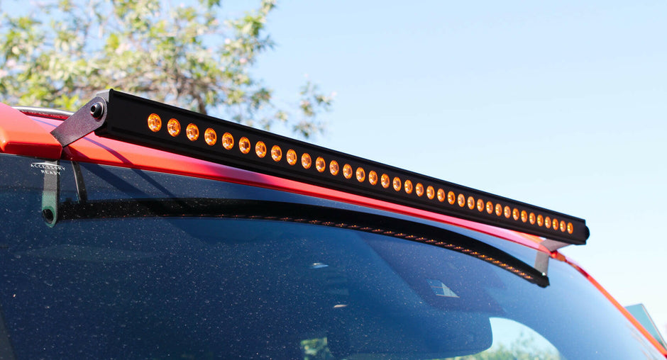 2022+ Ford Bronco Raptor 40in Roof Mount Light Bar - Slim