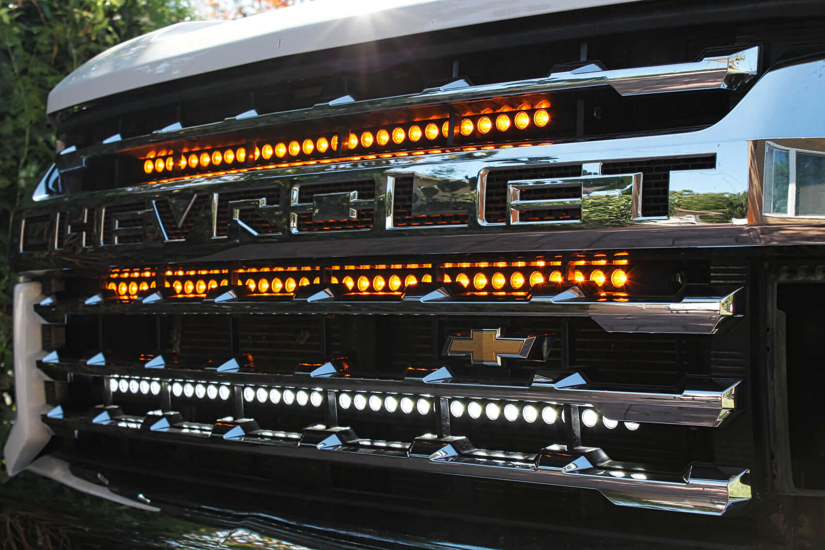 2020+ Chevrolet Silverado 2500/3500HD Dual 40s Light Bars