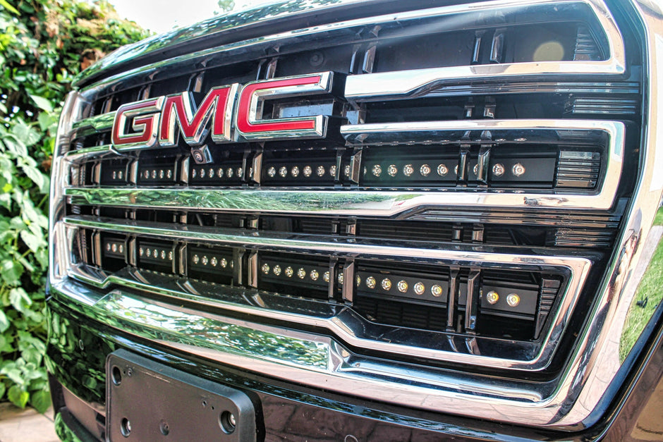 2021-2024 GMC Yukon Dual 40s Light Bars - SLIM