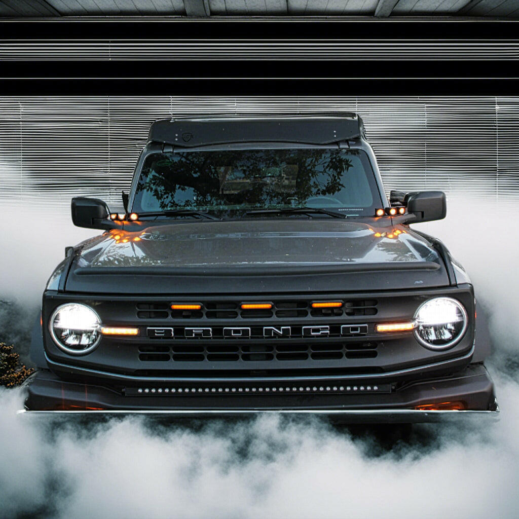 2021+ Ford Bronco Boomerang Ditch Lights