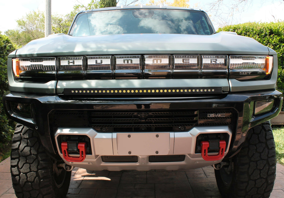 2022+ GMC Hummer EV Bumper 40in Light Bar - Slim