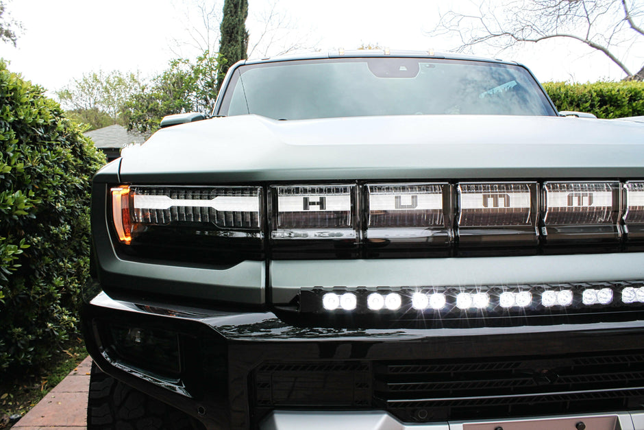 2022+ GMC Hummer EV Bumper 40in Light Bar-PRO