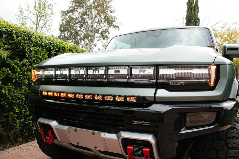 2022+ GMC Hummer EV Bumper 40in Light Bar-PRO