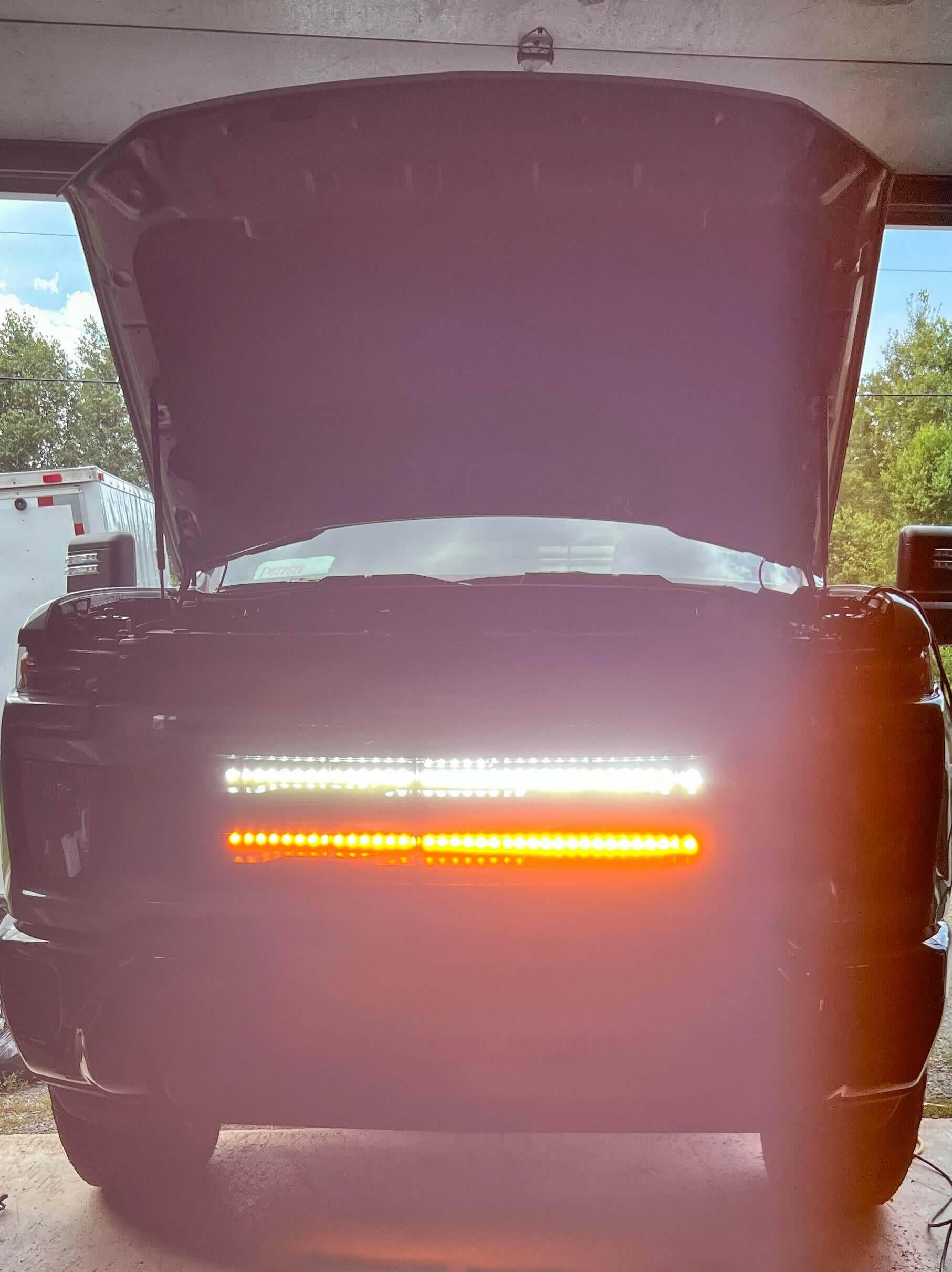 2020+ Chevrolet Silverado 2500/3500HD Dual 40s Light Bars