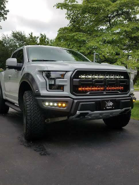2017-2020 Ford Raptor Gen 2 Dual 40s Light Bars