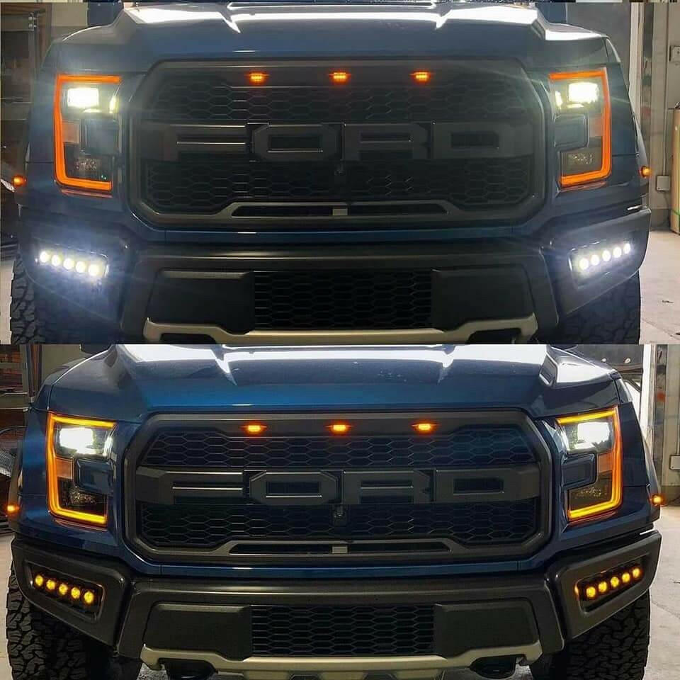 2017-2020 Ford Raptor Gen 2 Dual Function Fog Light Kit