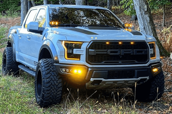 2017-2020 Ford Raptor Gen 2 Hood Mount/Ditch Lights/Pillars