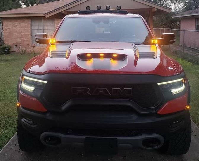 2019+ RAM 1500 TRX Hood Mount/Ditch Lights/Pillars