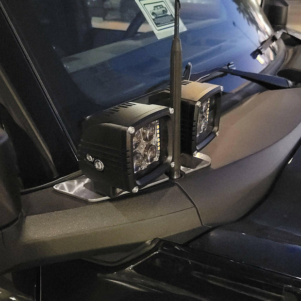 2021+ Ford Bronco Hood Mount/Ditch Lights/Pillars