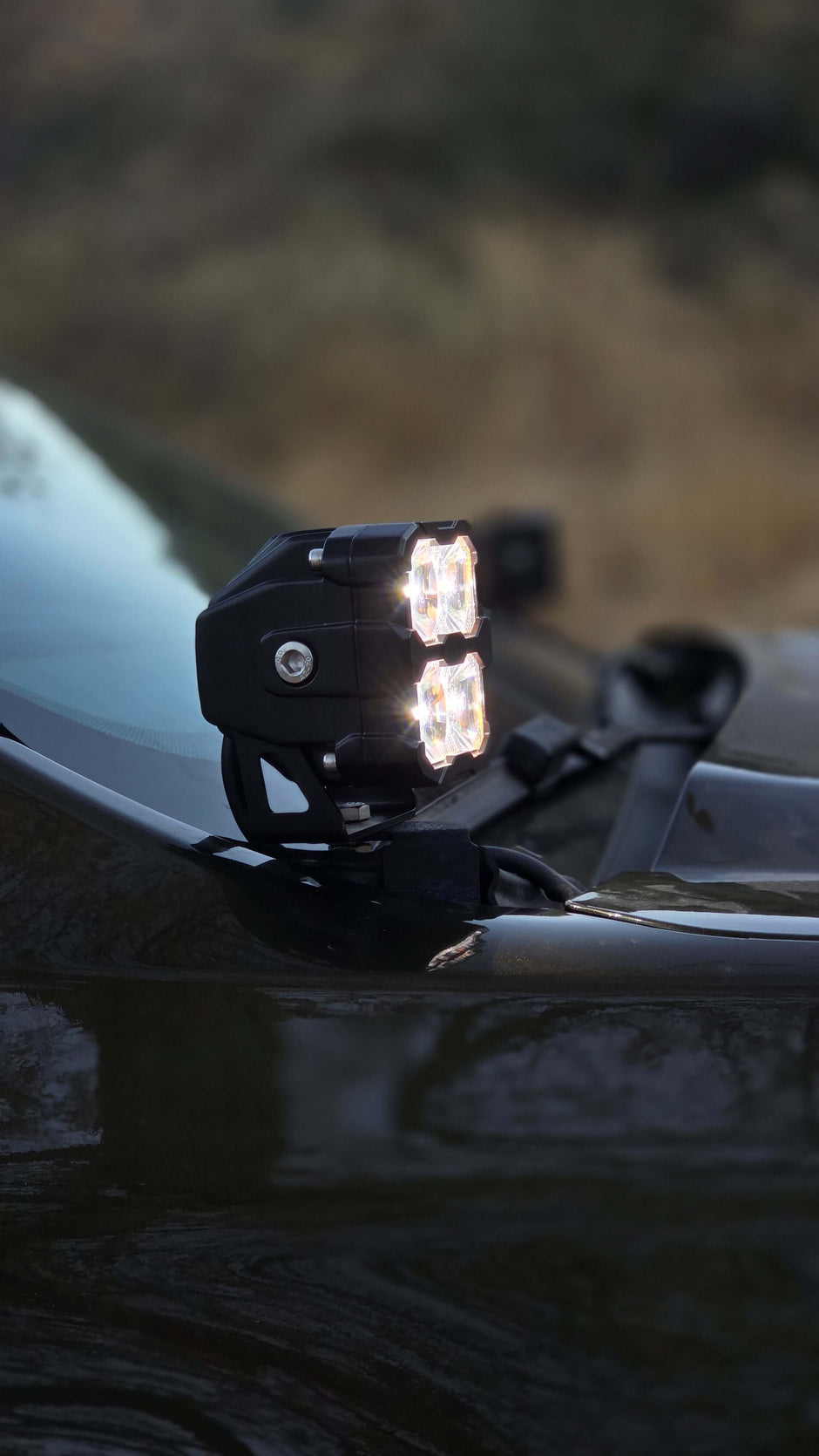 2024+ Ford Ranger Raptor Hood Mount/Ditch Lights - PRO