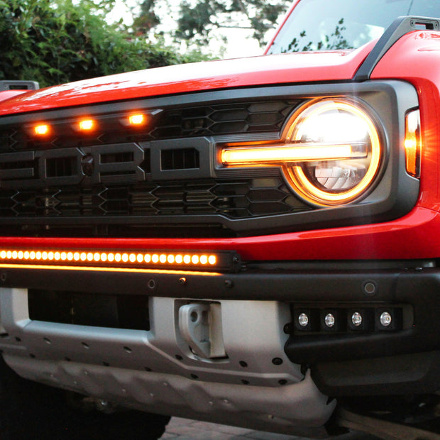 2022+ Ford Bronco Raptor 30in Light Bar - Slim