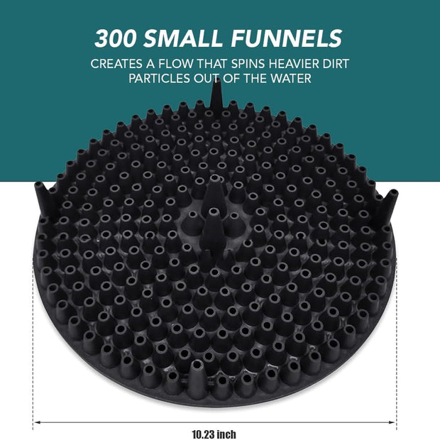 WASH&WHIPS Pit Stop Particle Interceptor - Fits 5 / 3.5 G Buckets