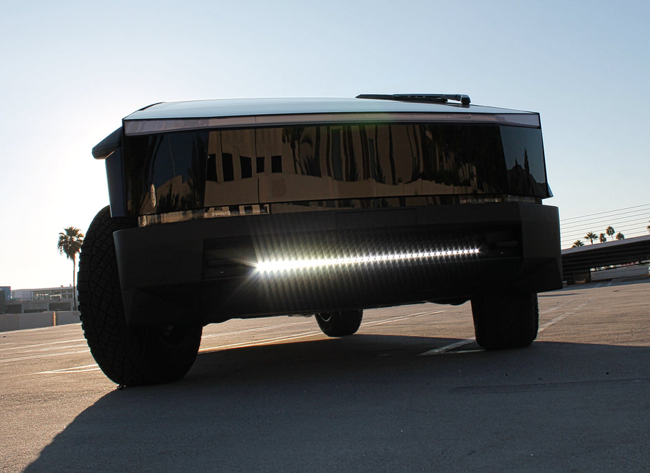 Tesla Cybertruck - Curved 40in Light Bar - Slim
