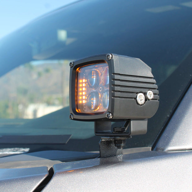 2020-2022 Ford Super Duty F250/350/450 Hood Mount Kit/Ditch Lights