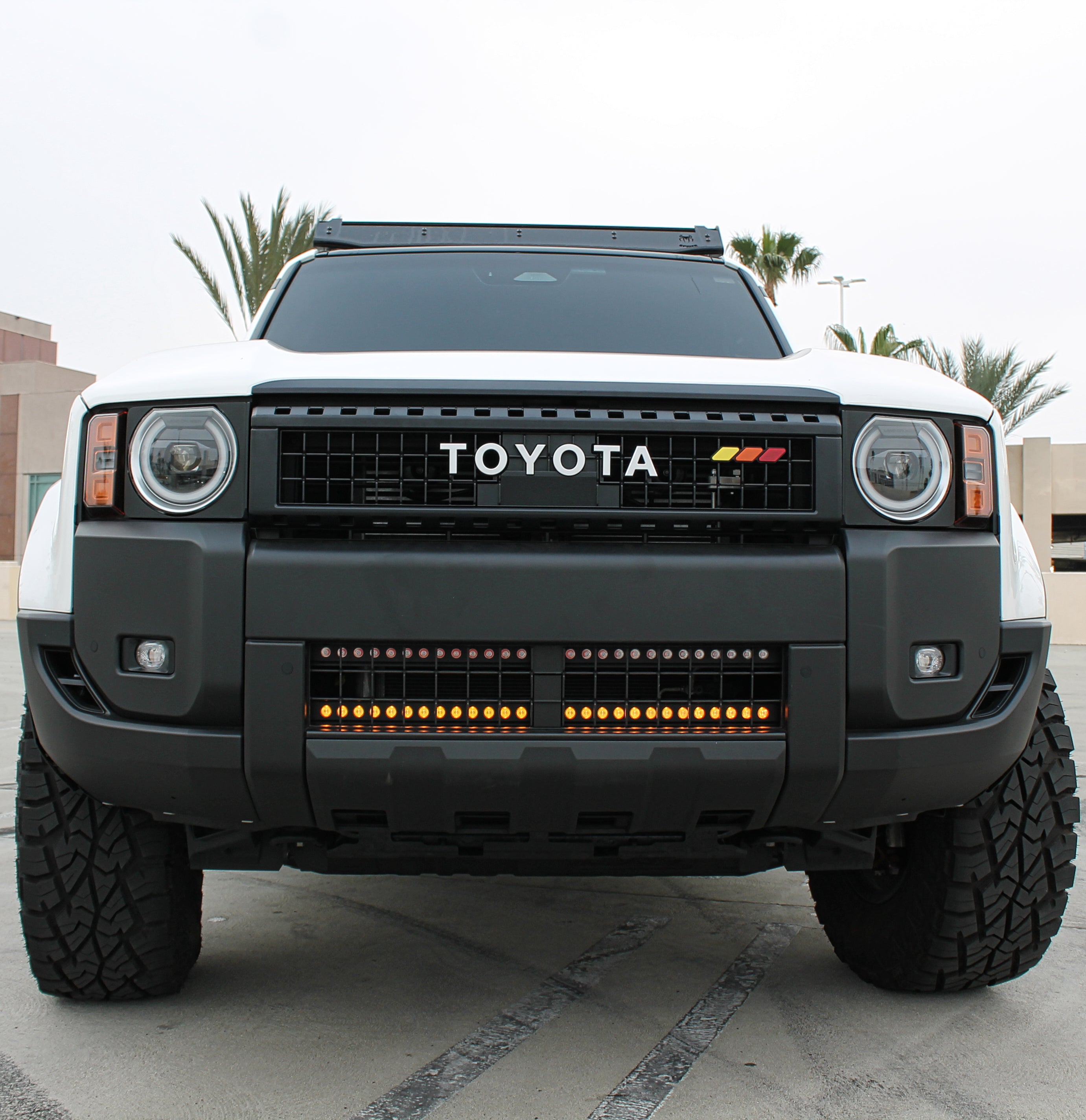 2024+ Toyota Land Cruiser Dual 30s Light Bars - Slim