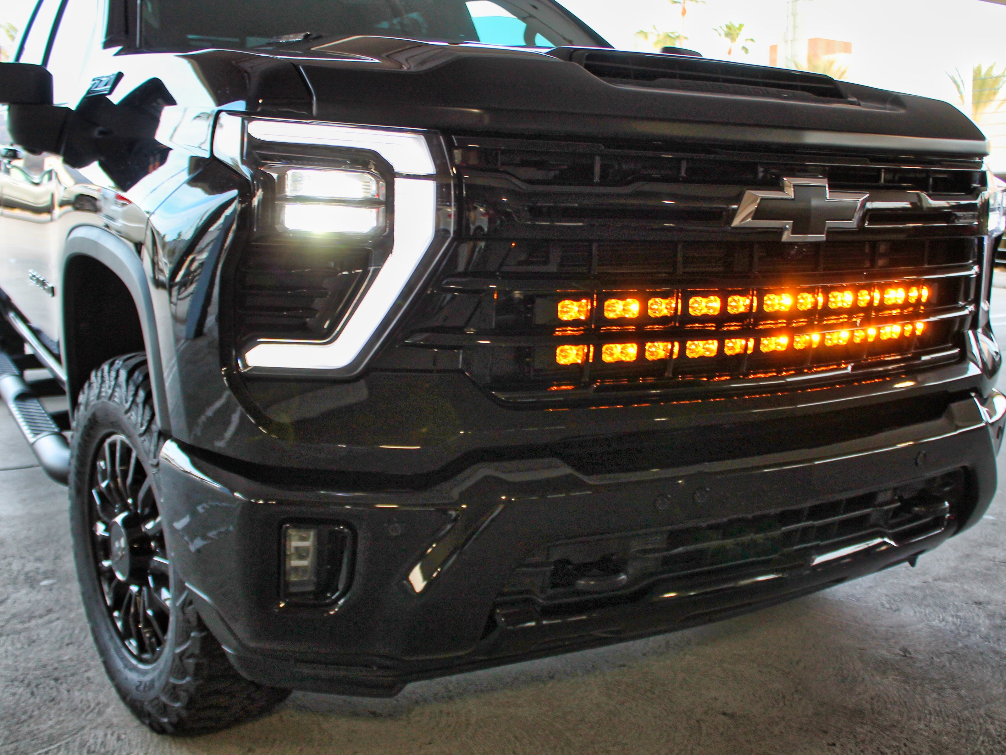 2020+ Chevrolet Silverado 2500/3500HD Dual 40s Light Bars - PRO