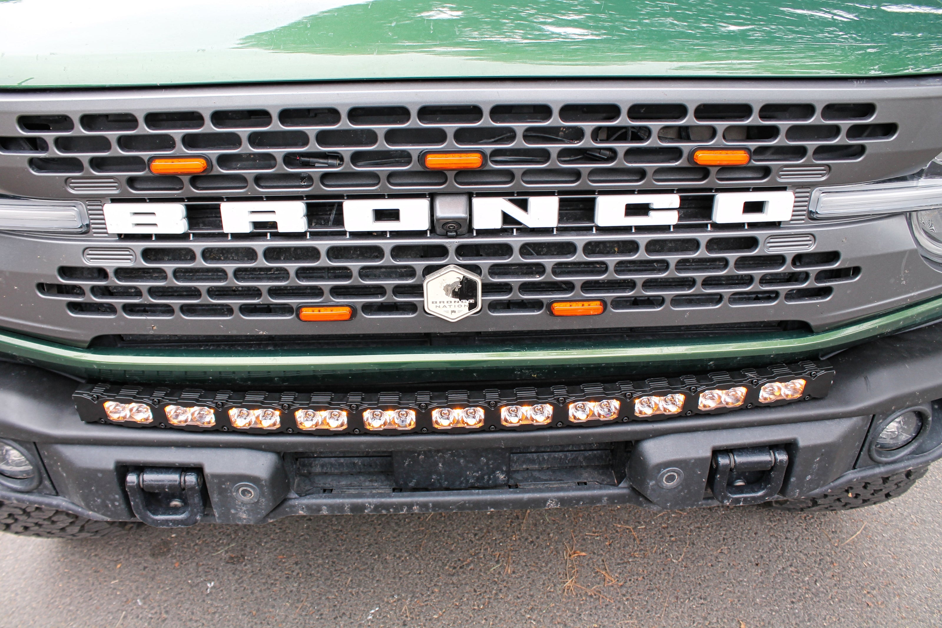 2021+ Ford Bronco Capable Bumper 40in Light Bar - PRO