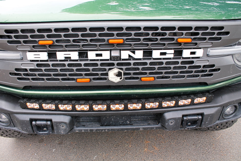 2021+ Ford Bronco Capable Bumper 40in Light Bar - PRO