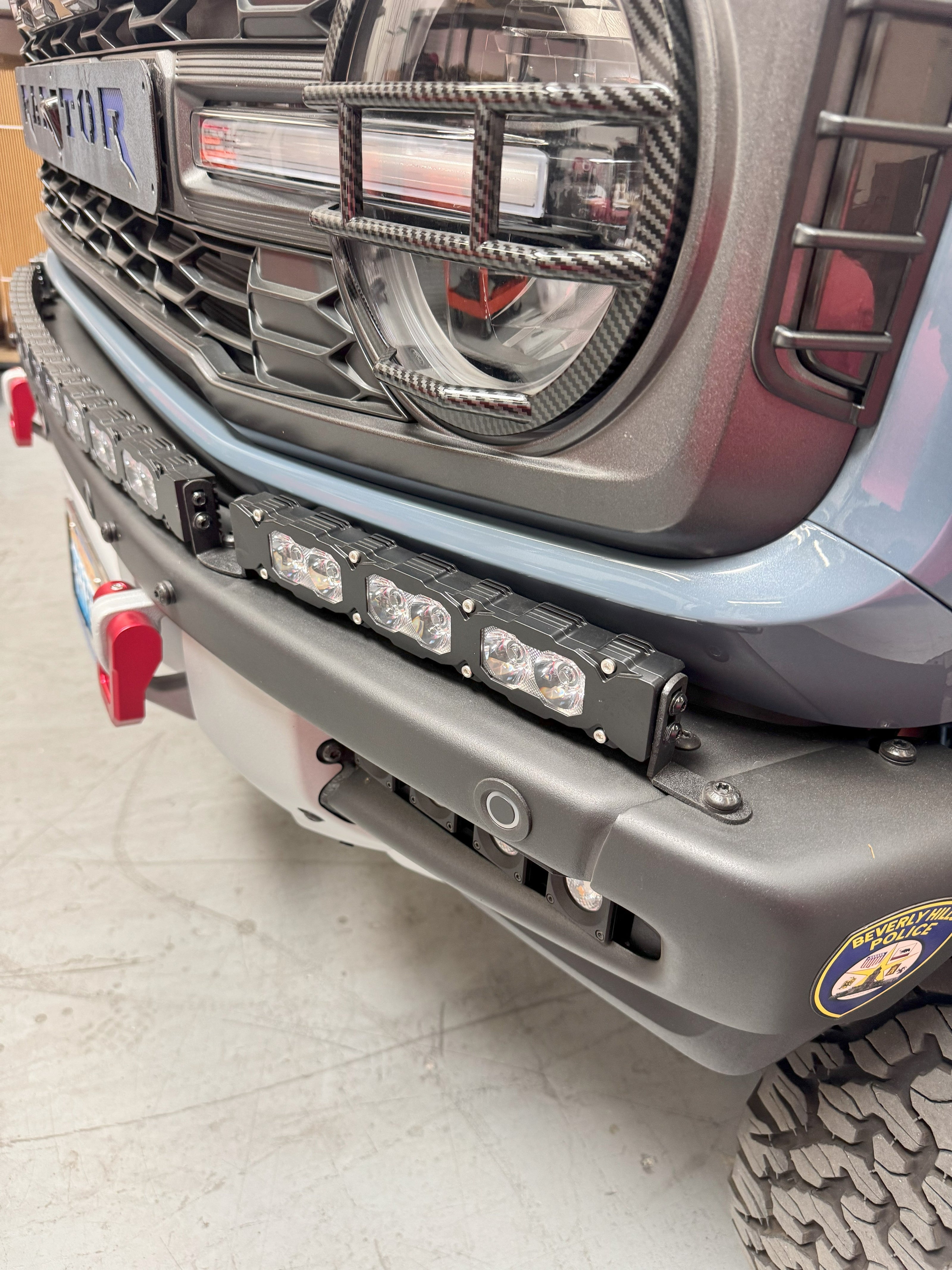 2021+ Ford Bronco Raptor Curved 40in Light Bar - PRO XL