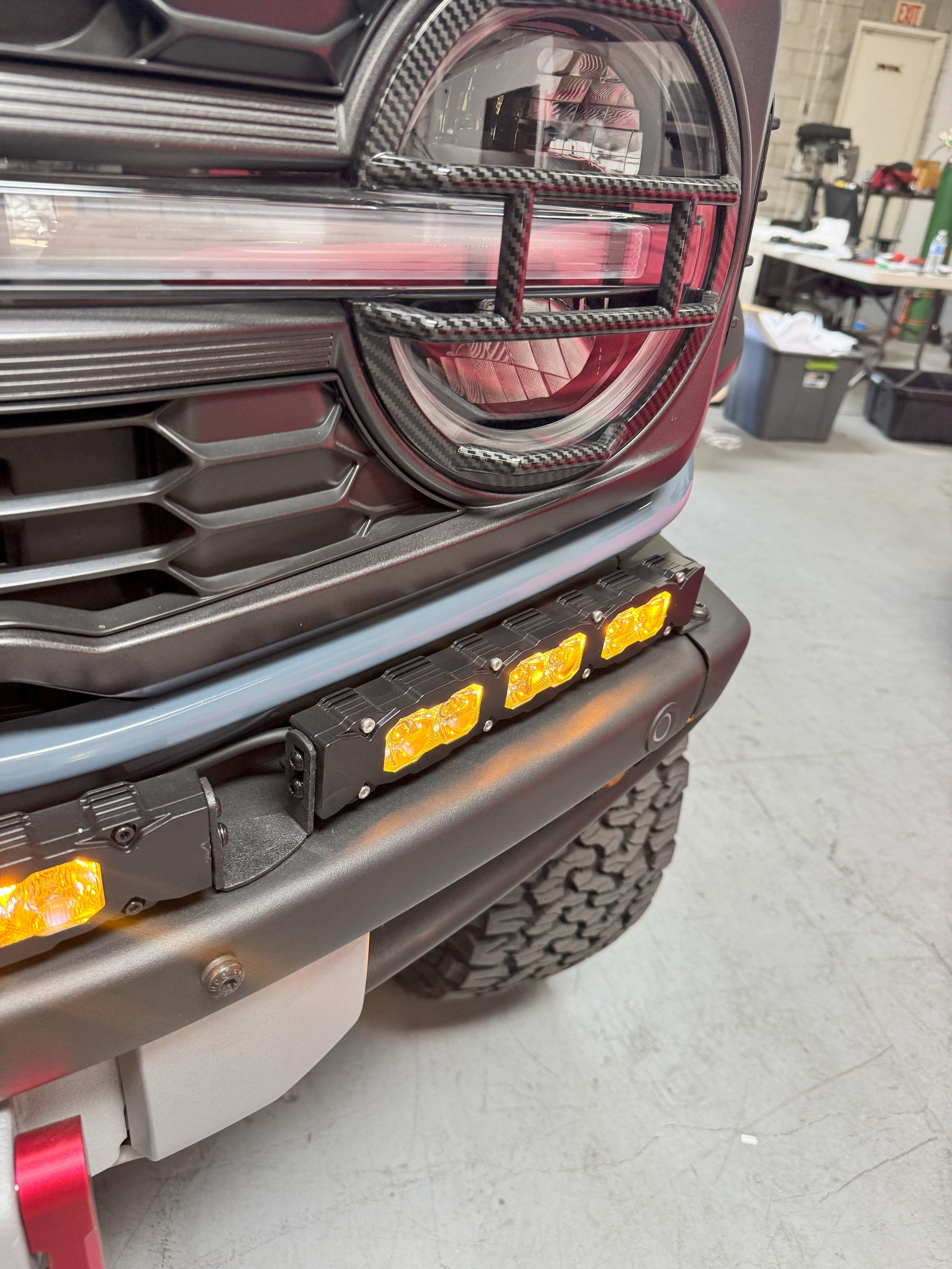 2021+ Ford Bronco Raptor Curved 40in Light Bar - PRO XL