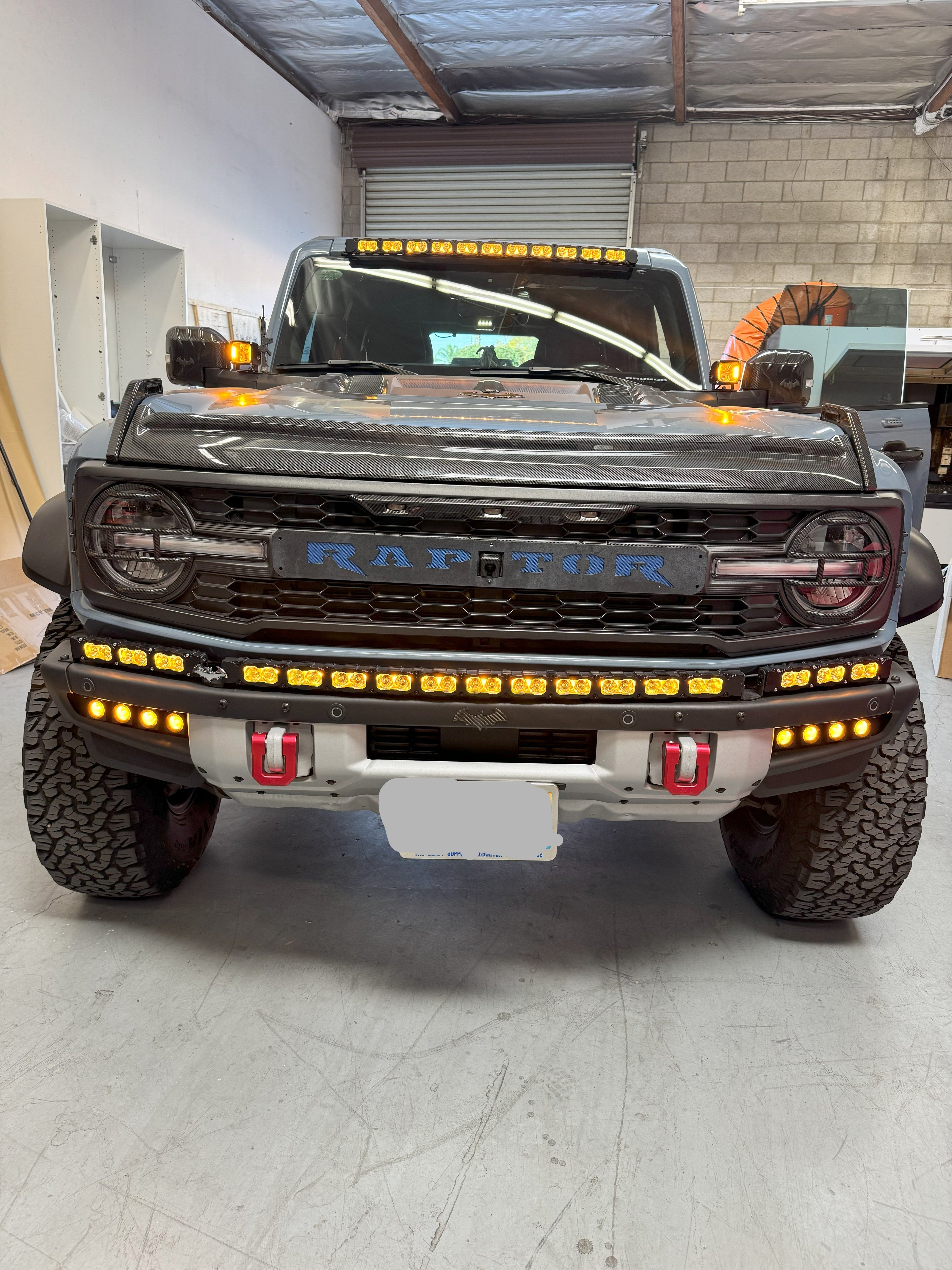 2021+ Ford Bronco Raptor Side Light Bars Extension
