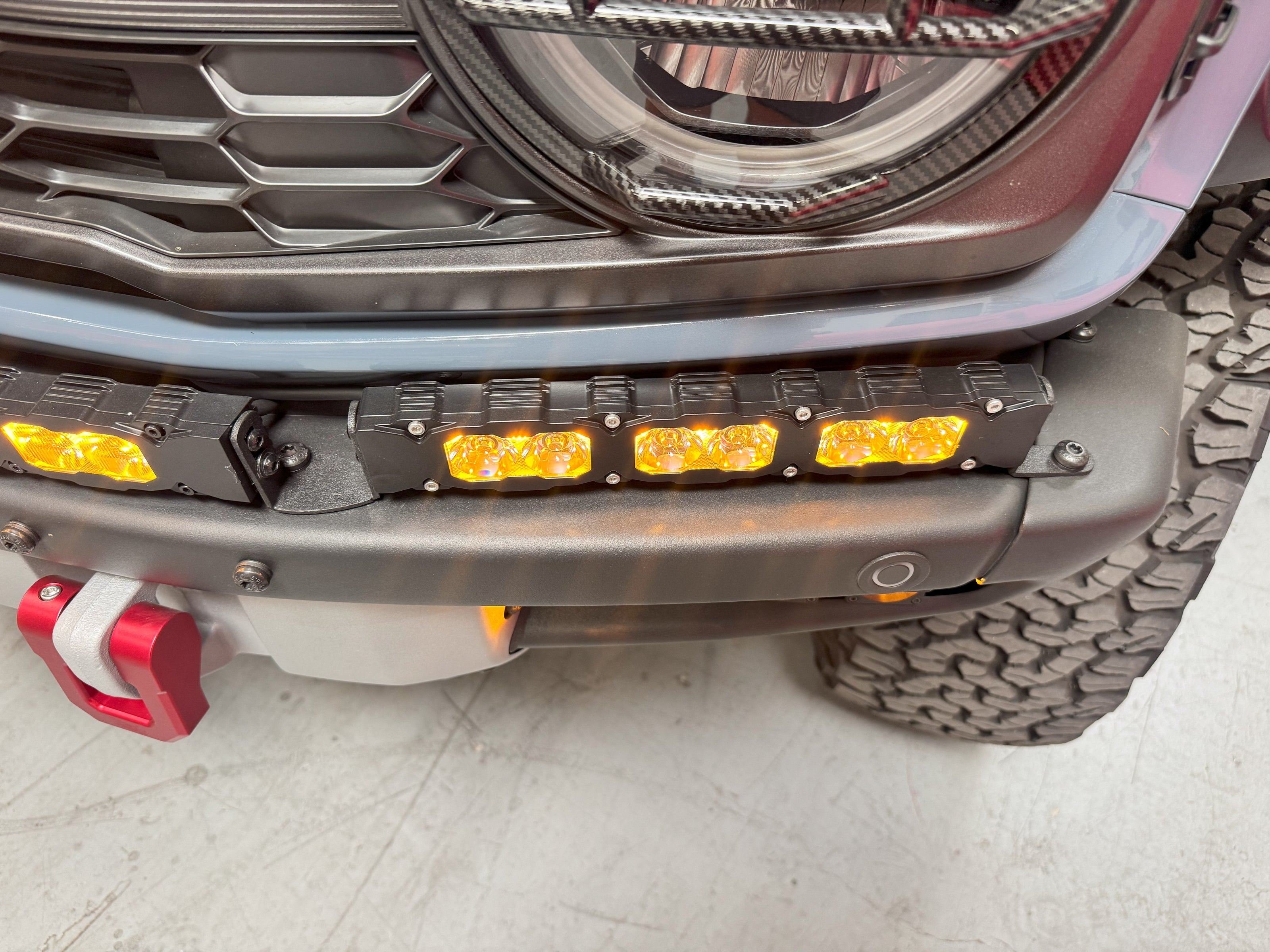 2021+ Ford Bronco Raptor Side Light Bars Extension
