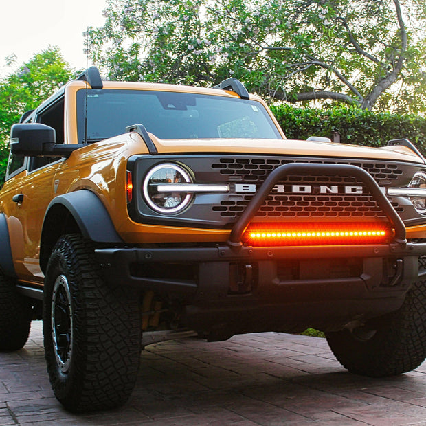 2021+ Ford Bronco Modular Bumper 30in Light Bar