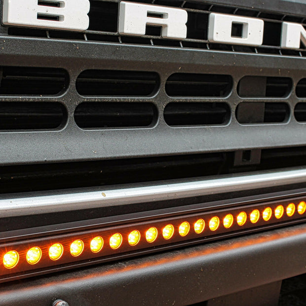 2021+ Ford Bronco Modular Bumper 40in Light Bar - Slim