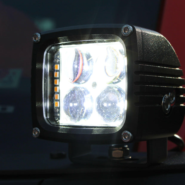 2022+ Ford Bronco Raptor Hood Mount/Ditch Lights/Pillars