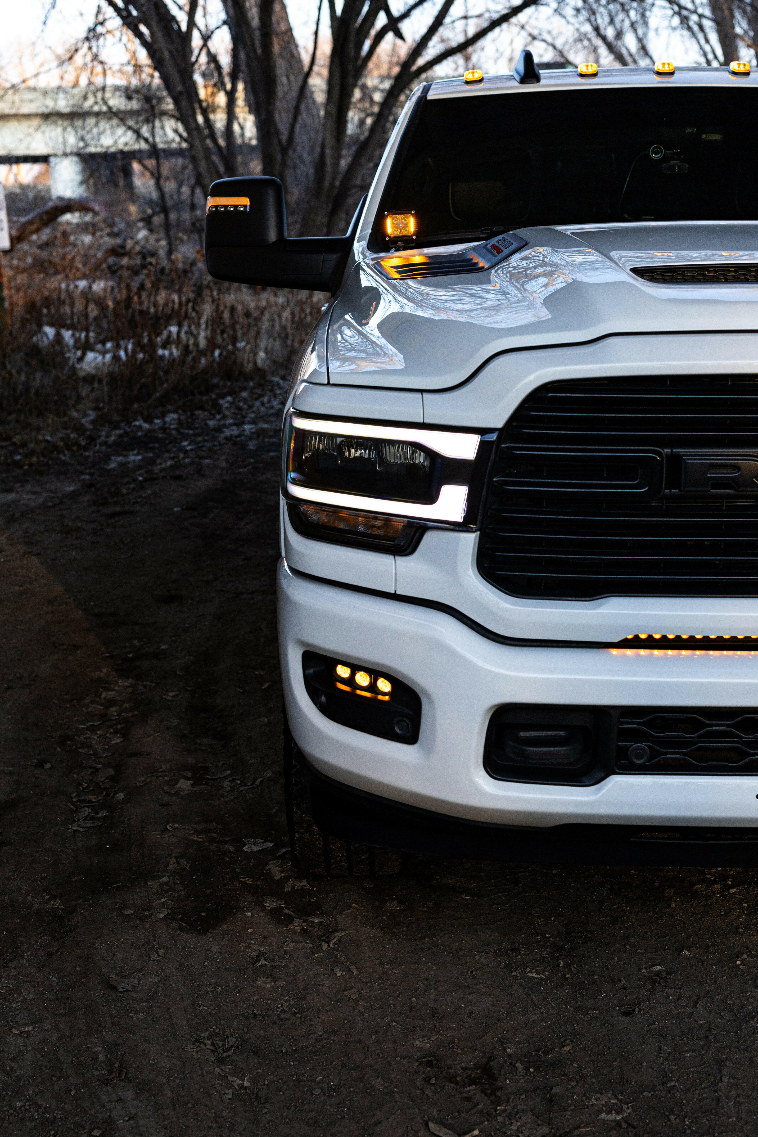 2019-2024 RAM 2500/3500 Hood Mount/Ditch Lights