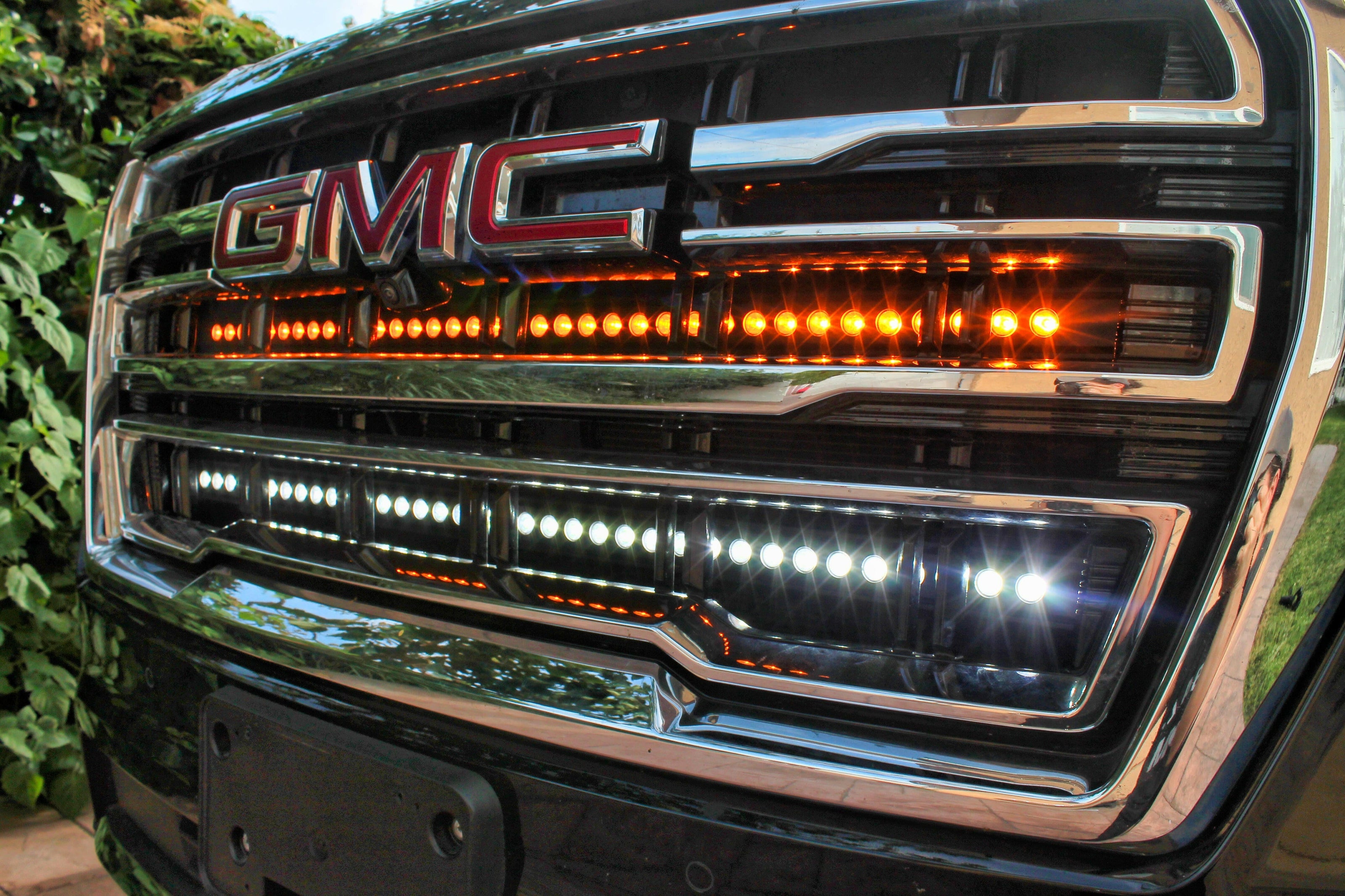 2021-2024 GMC Yukon Dual 40s Light Bars - SLIM