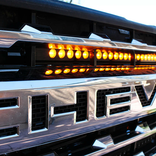 2020+ Chevrolet Silverado 2500/3500HD Single 30in Light Bar