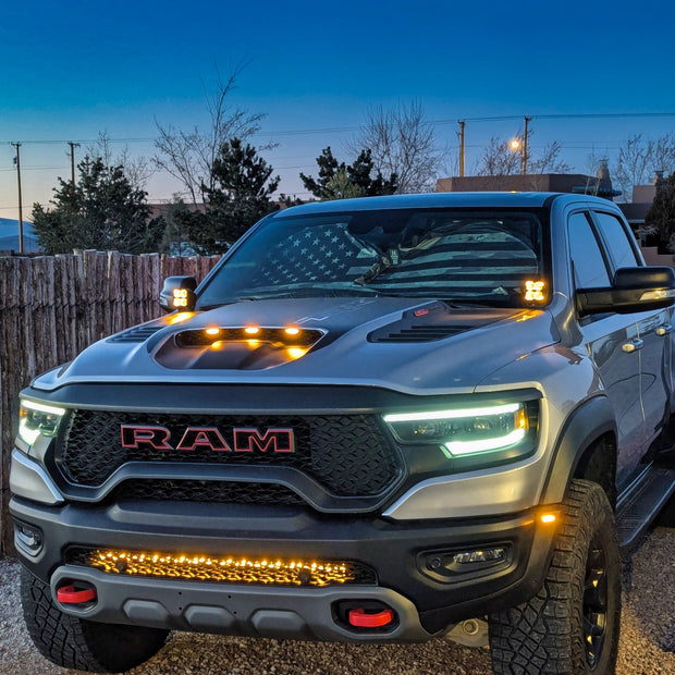 2019+ RAM 1500/TRX Hood Mount/Ditch Lights/Pillars PRO