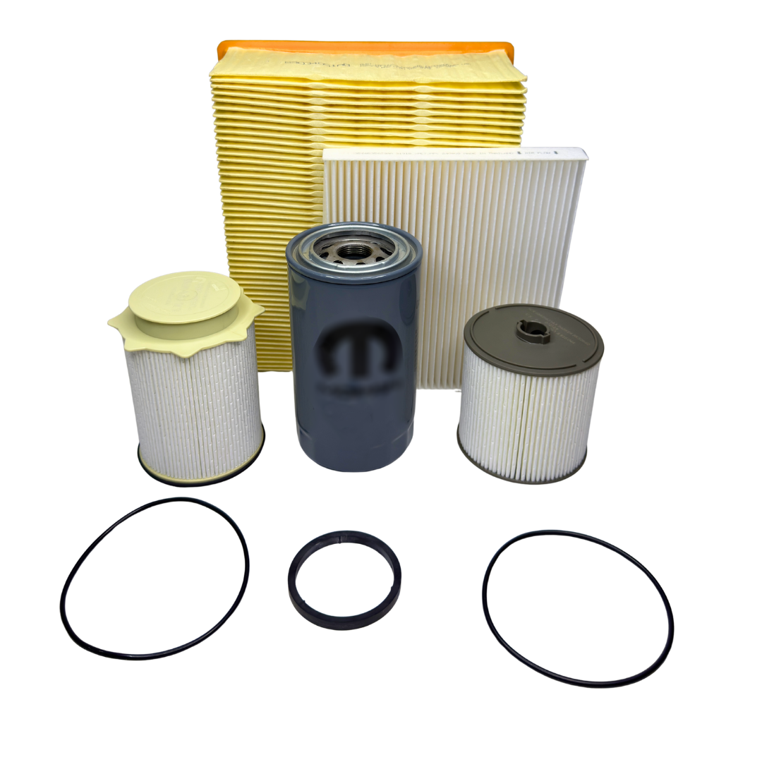 Mopar Complete Filter Service Kit for 2019–2024 Ram 6.7L Cummins | Oil, Dual Fuel, Engine Air & Cabin Filters