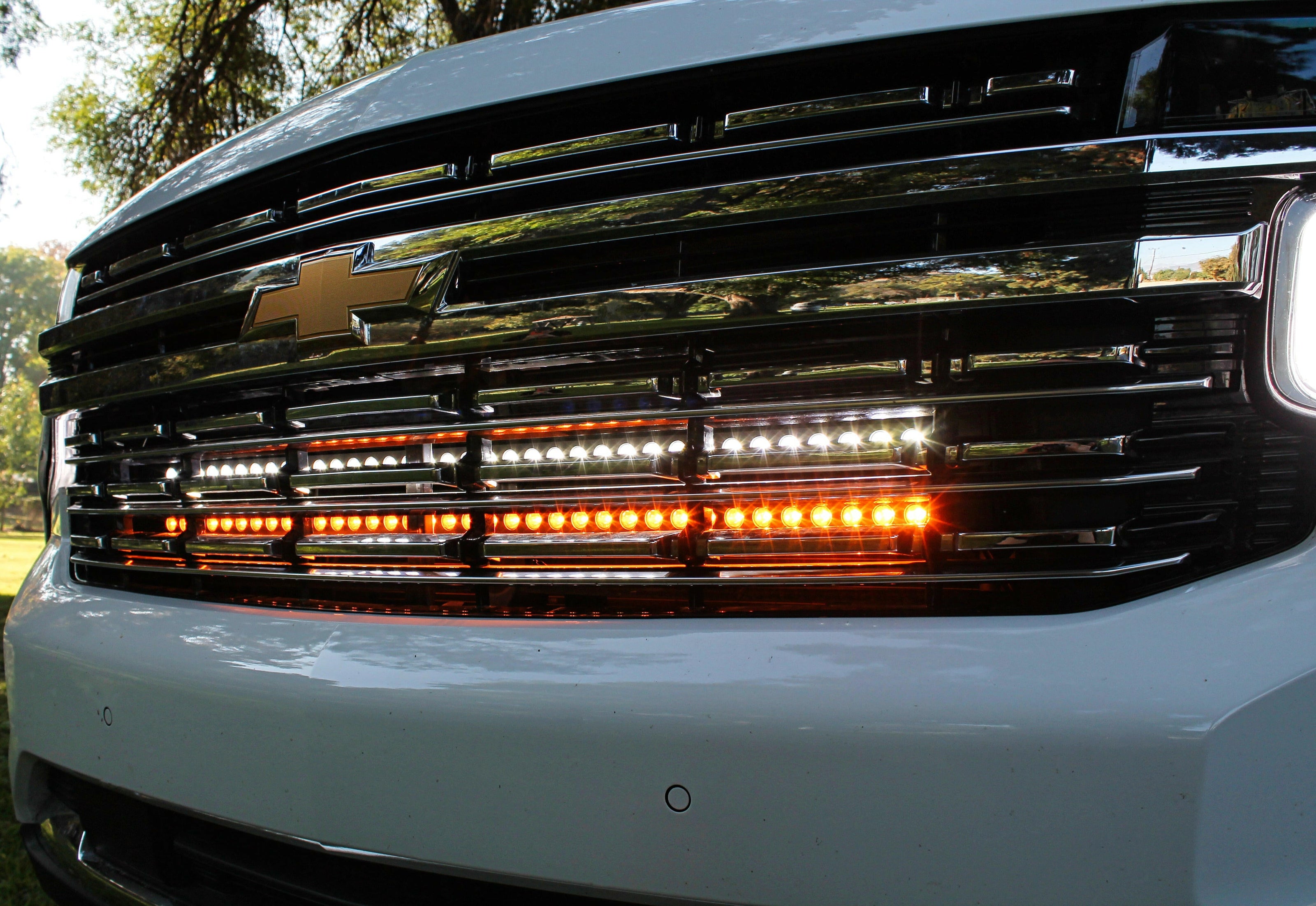 2021-2024 Chevrolet Suburban Dual 40s Light Bars