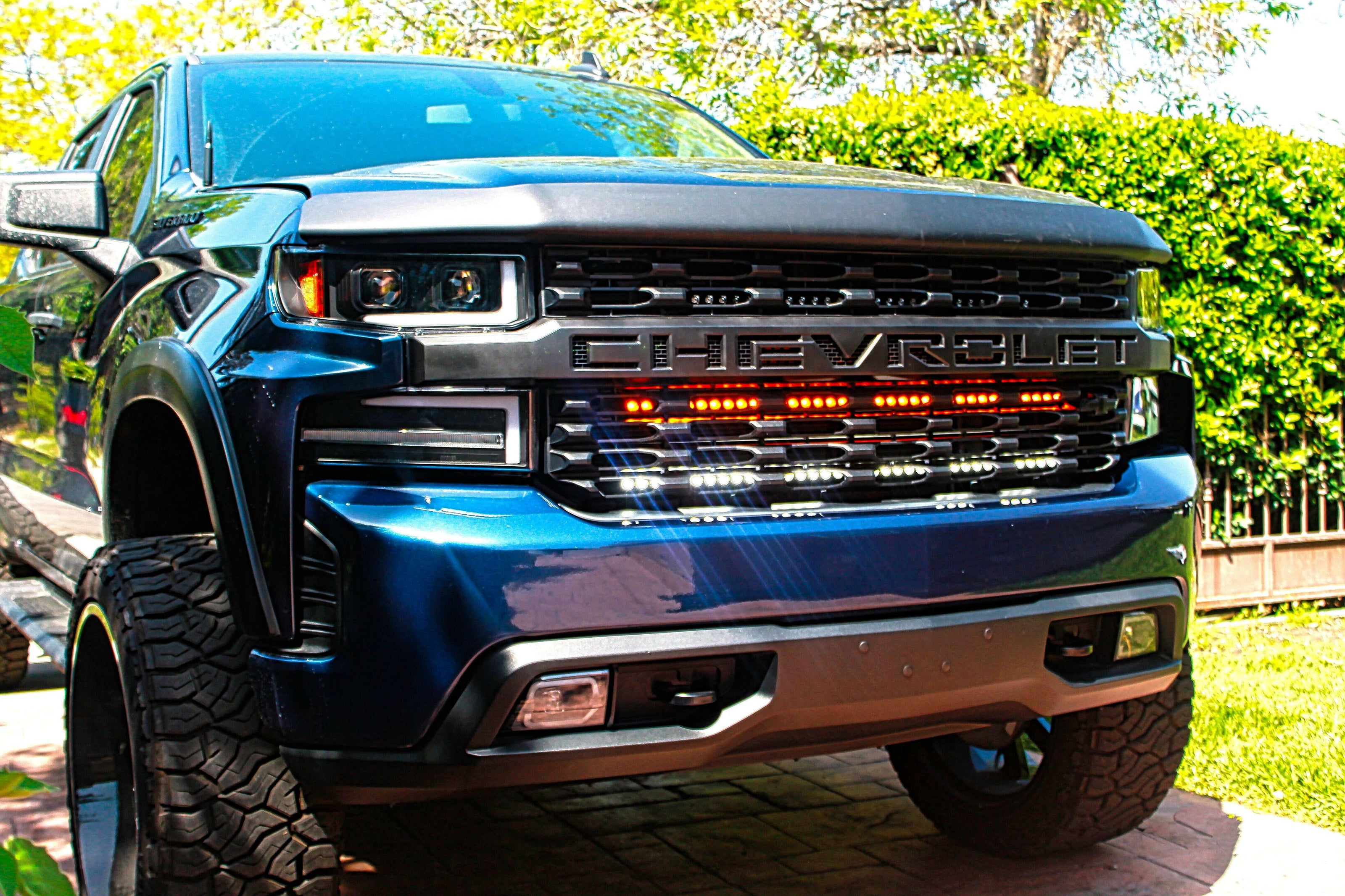 2019-2021 Chevrolet Silverado 1500 Dual 40s Light Bars